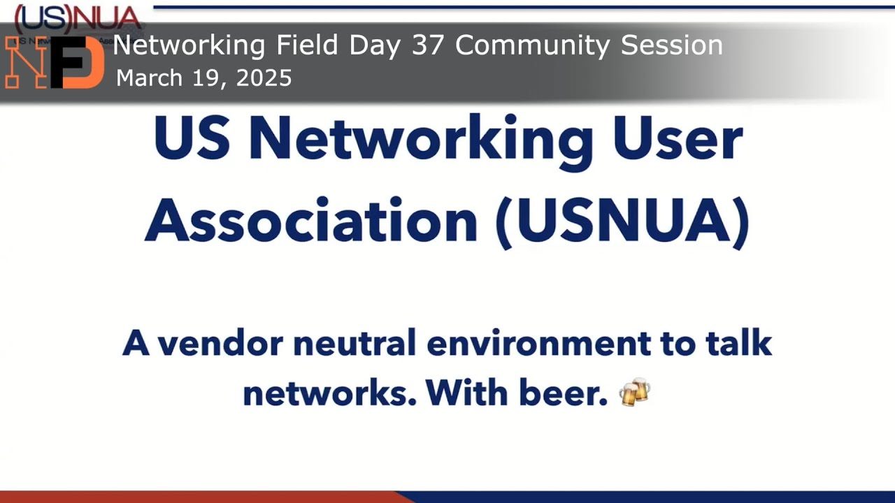 US Networking User Association at NFD37