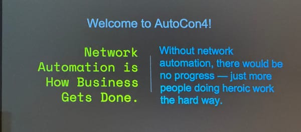 Autocon4: Network Automation Gets All Grown Up
